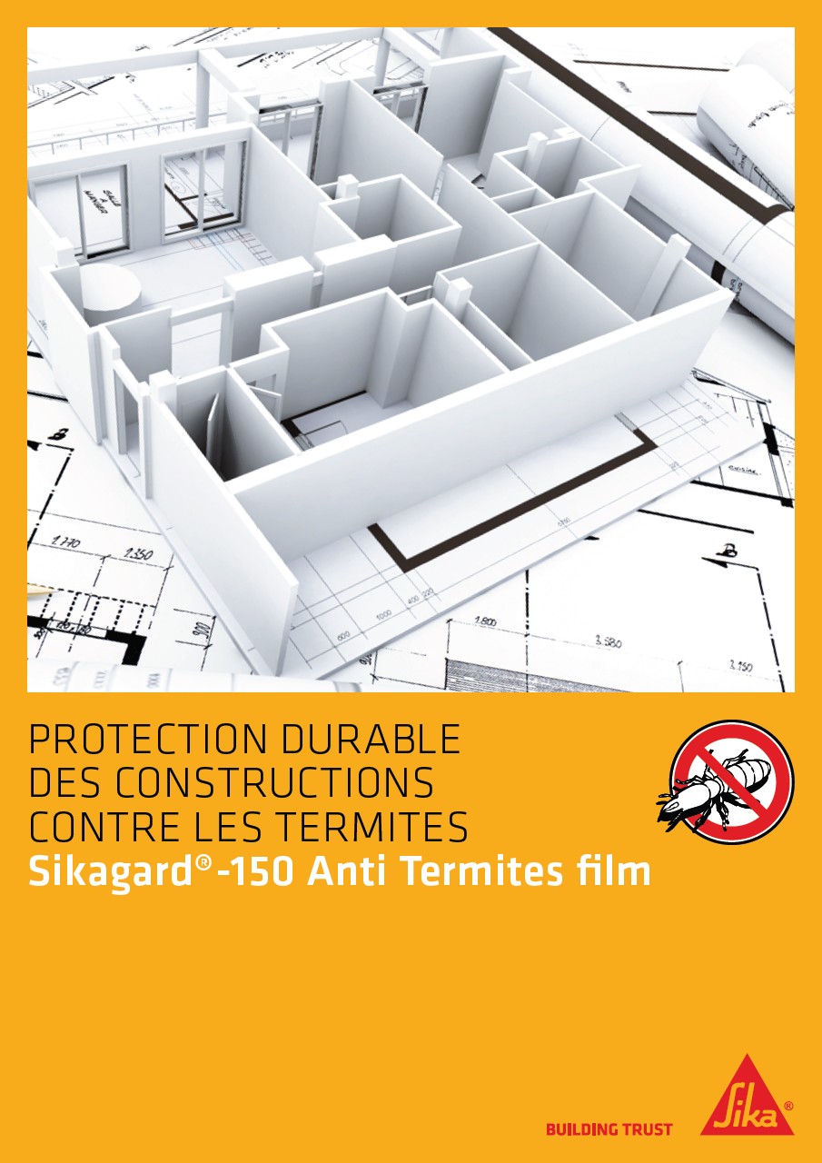 Protection contre les Termites Sikagard®-150 Anti Termites Film
