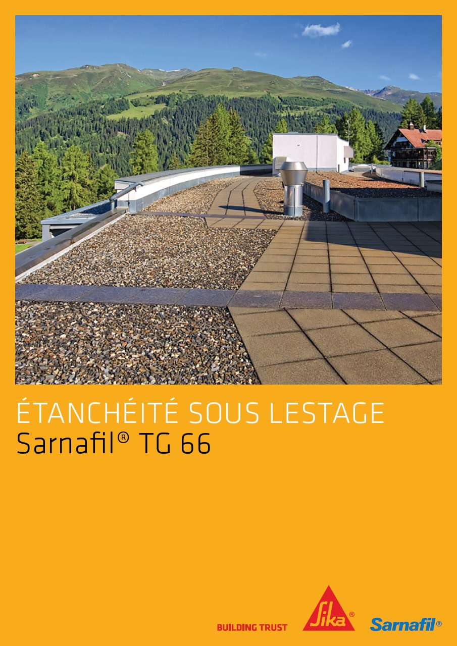 Etanchéité sous lestage