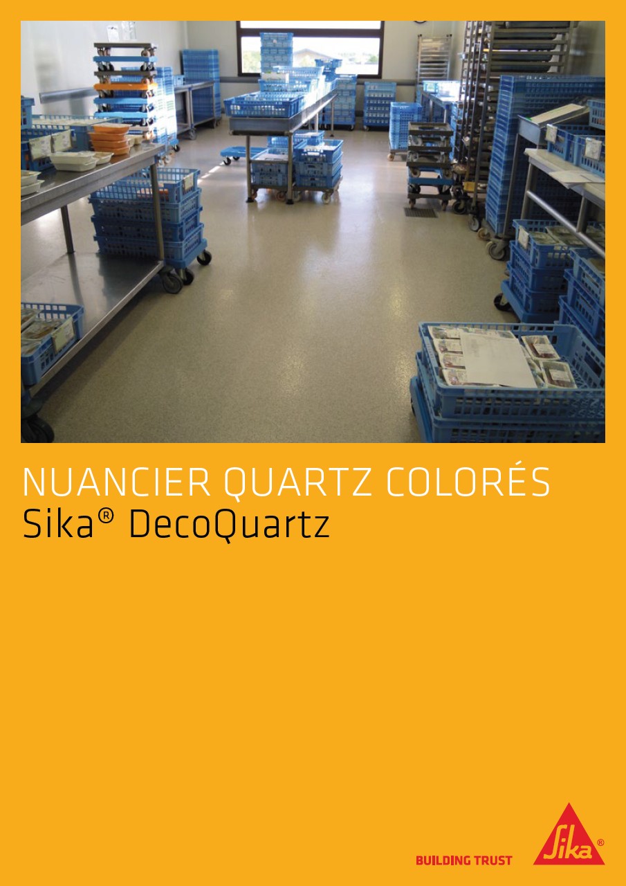Nuancier Quartz colorés