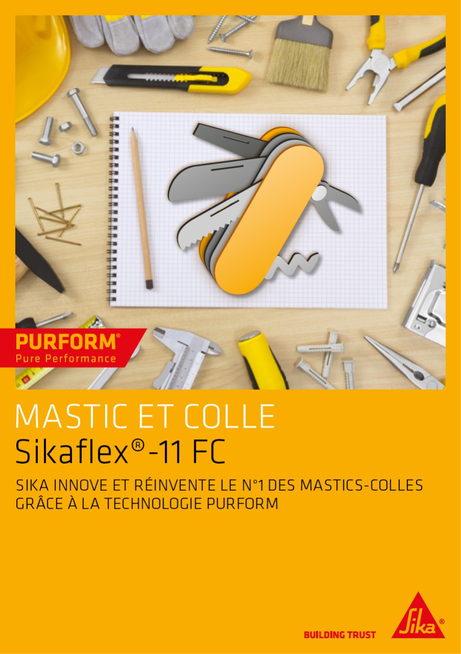 Lot de 3 colles mastic SIKA Sikaflex 11 FC Evolution - Blanc - 260g -  Cdiscount Bricolage