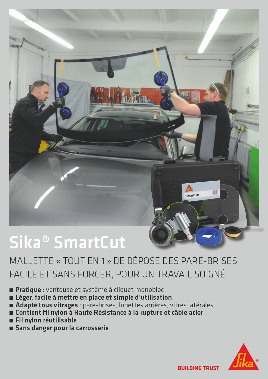 SIKA Kit Colle Profils Aluminum Eco Pour Collage Sur Véhicules