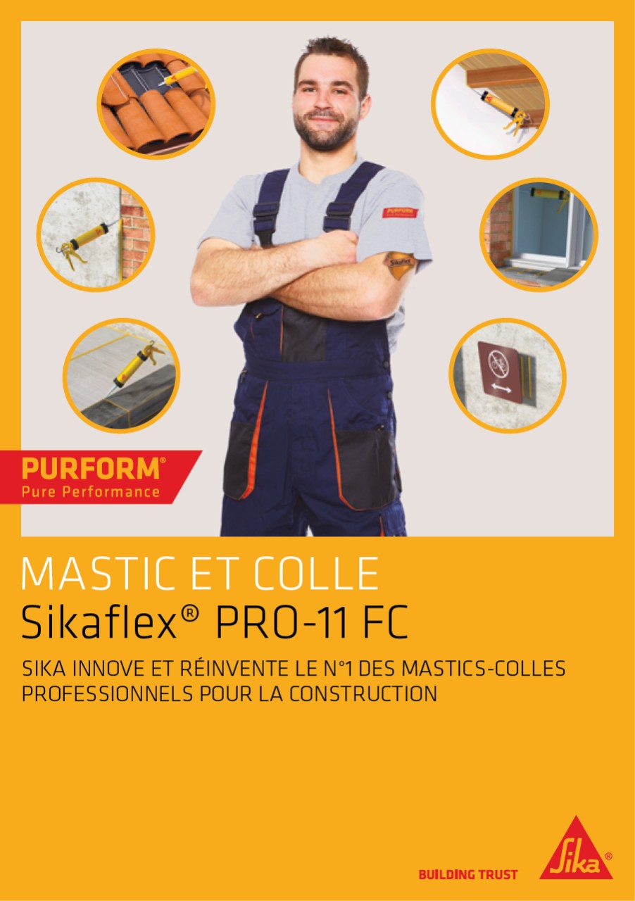 Dépliant Sikaflex PRO 11FC