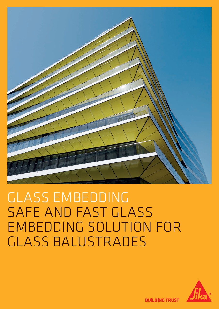 Glass Embedding - Safe and fast Glass Embedding Solution for Glass Balustrades